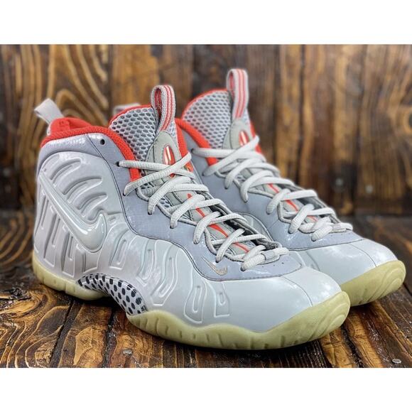 Nike Air Foamposite Pro Premium Pure Platinum Mens Size 11 Fast Shipping - Picture 1 of 11